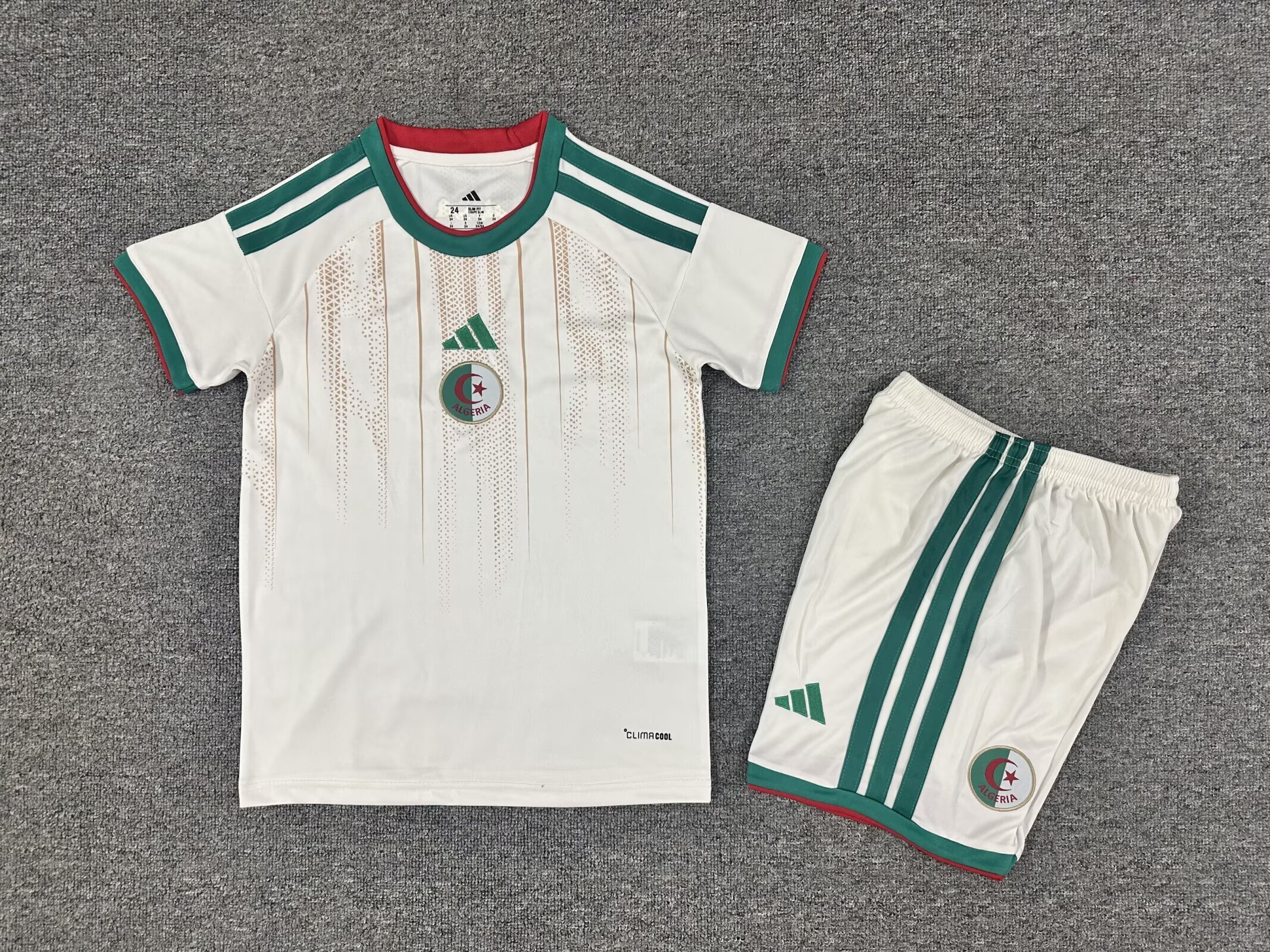 Kids-Algeria 2026 World Cup Home Soccer Jersey